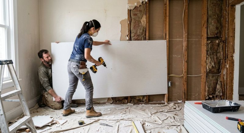 Bathroom Drywalling in Alpharetta, GA