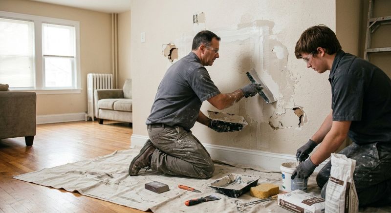 Wallboard Repair in Conroe, TX